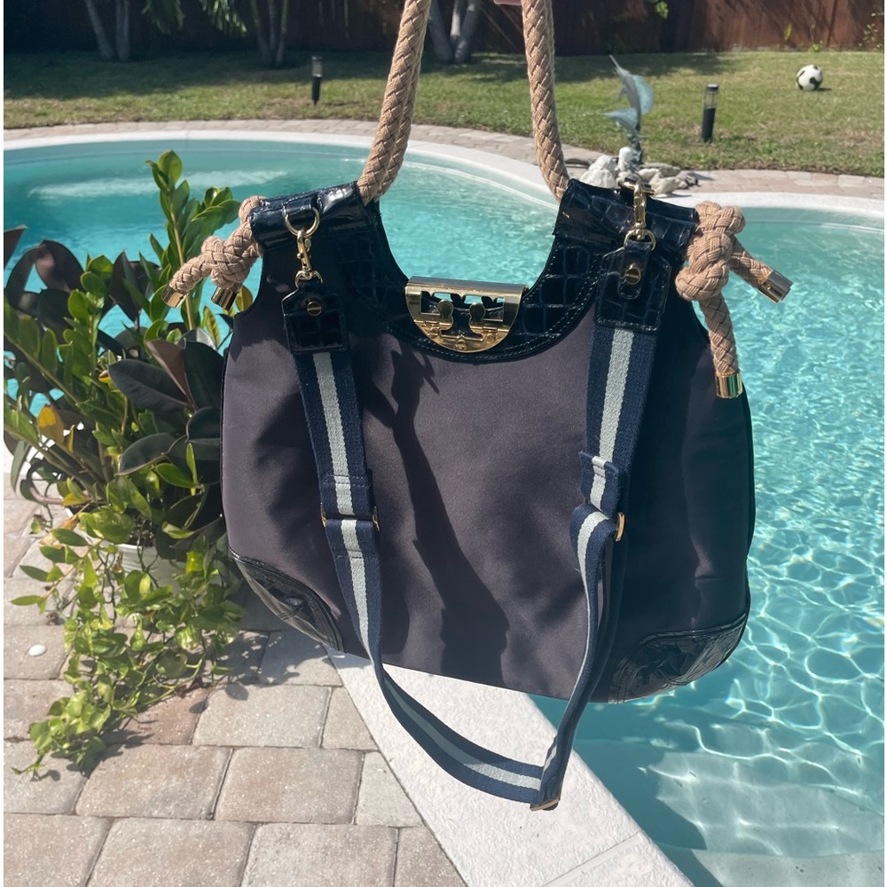 Tory Burch nautical purse